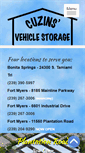 Mobile Screenshot of cuzinsvehiclestorage.com